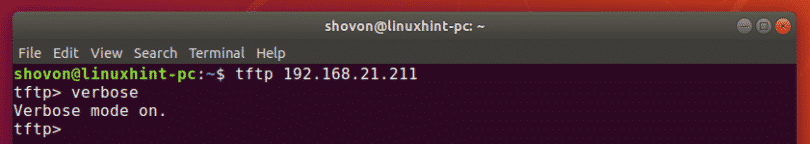 install tftp client ubuntu