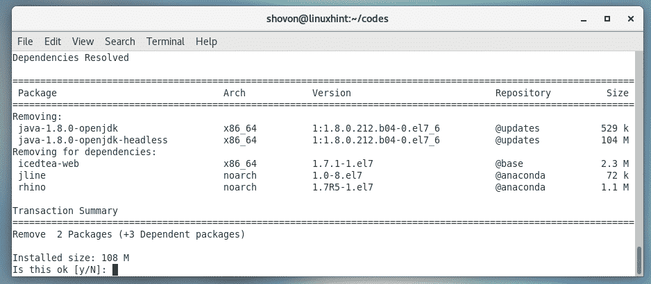 Openjdk packages