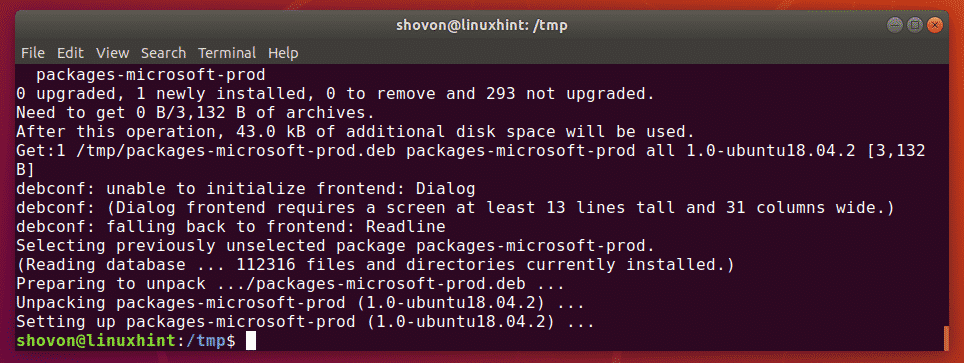 POWERSHELL Linux.