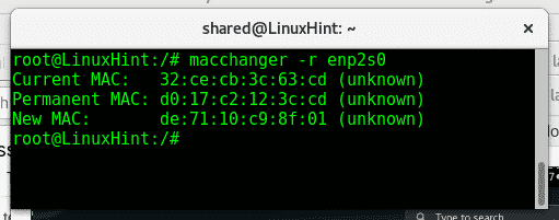 how to uninstall macchanger linux