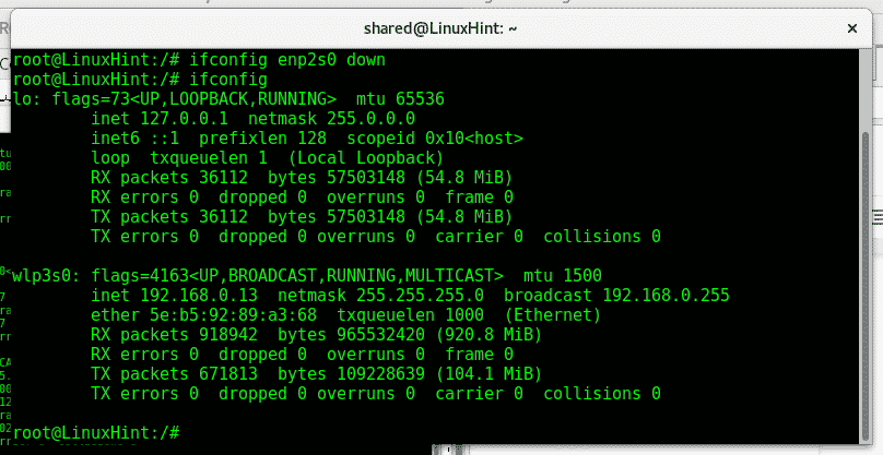 linux get ip address from mac address