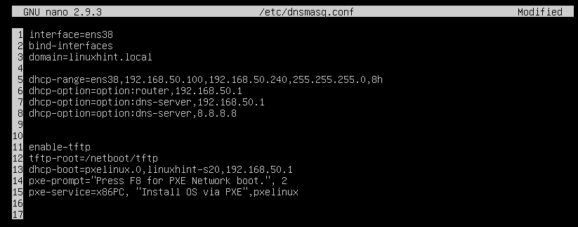 Настройка pxe сервера ubuntu