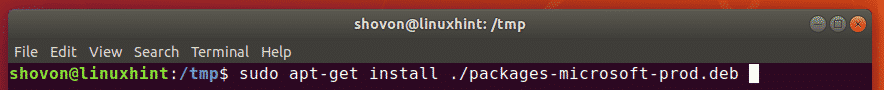 ubuntu install deb command line