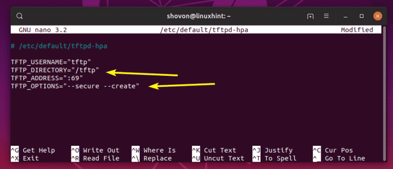 ubuntu tftp server install