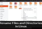 Rename Files and Directories in Linux