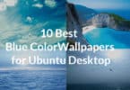 10 Best Blue Color Wallpapers for Ubuntu Desktop