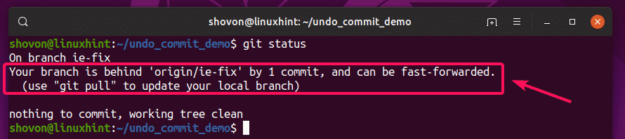 git undo commit before push but keep changes
