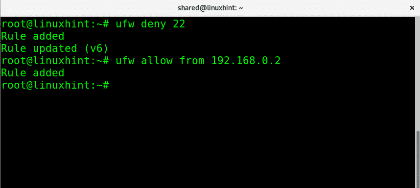 Working with Debian Firewalls (UFW)