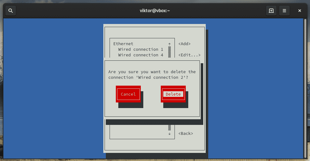 Перезапустить network manager linux