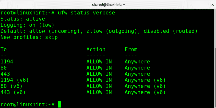 debian firewall