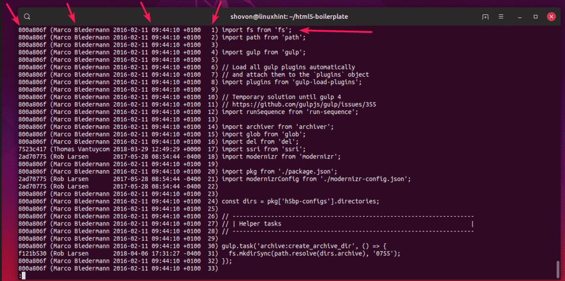How To Use Git Blame Linux Hint DevsDay ru