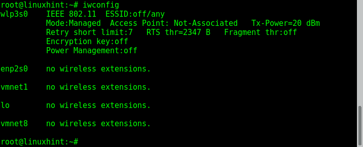 debian ifconfig show 6 inet6 entries scope link