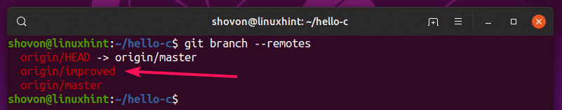 git pull remote branch into local branch first time