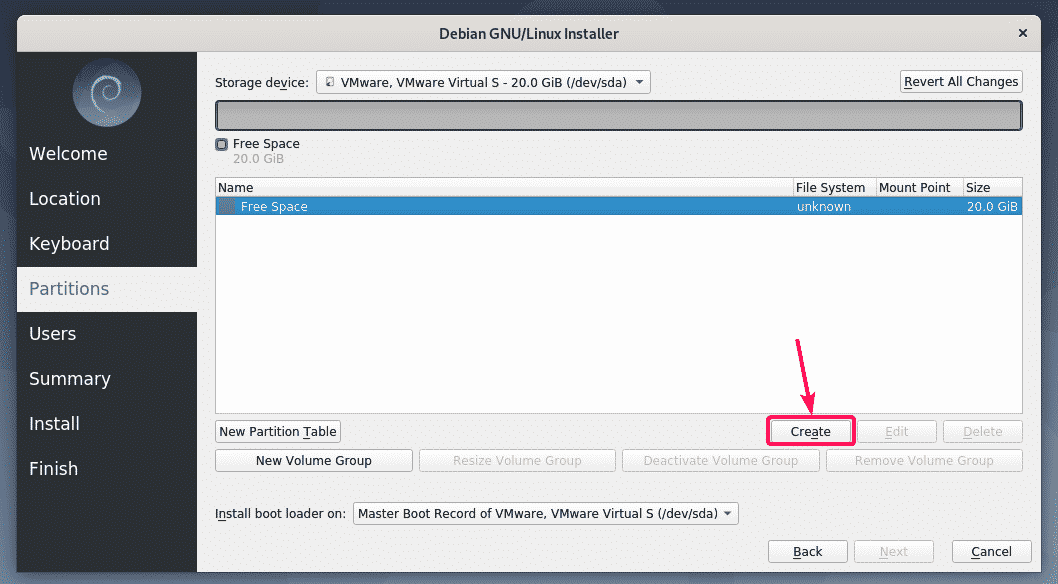 Installing Debian 10