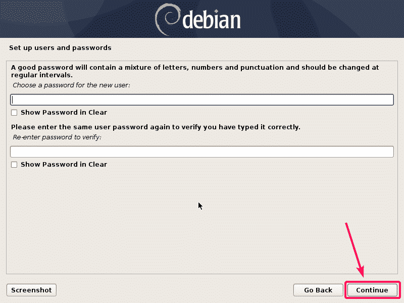 debian minimal instalation