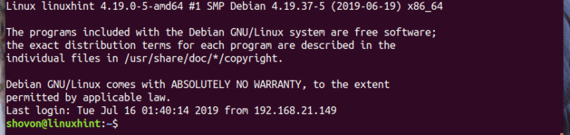 debian enable ssh
