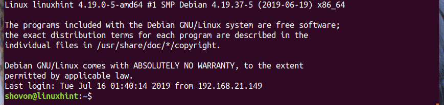 debian 10 install ssh server