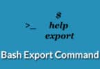 Bash Export Command