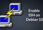 Enable SSH on Debian 10