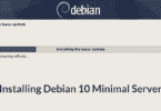 Installing Debian 10 Minimal Server