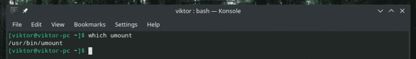 Linux umount Command
