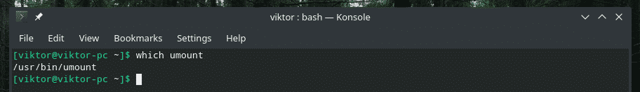 Linux umount Command