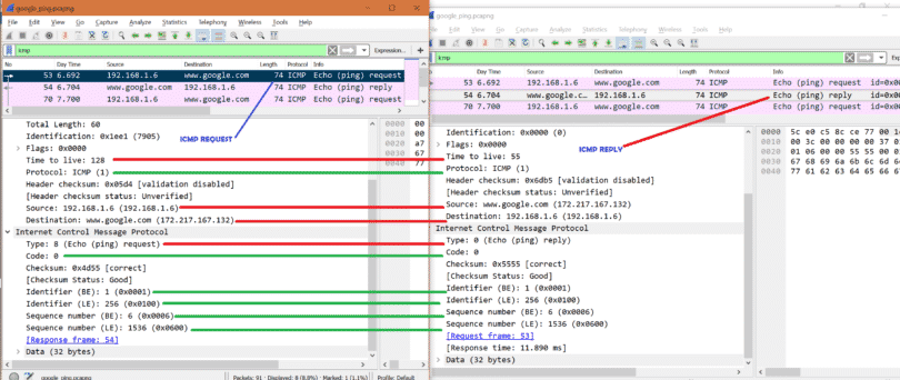 wireshark linux command reference
