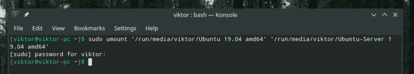 Linux umount Command