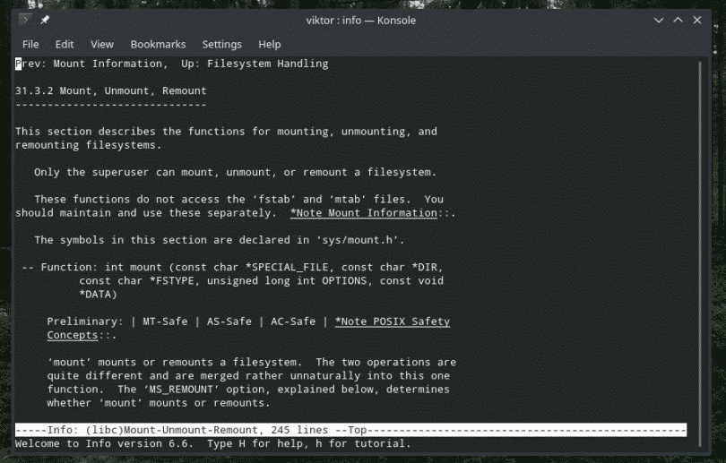 Linux Mount Command