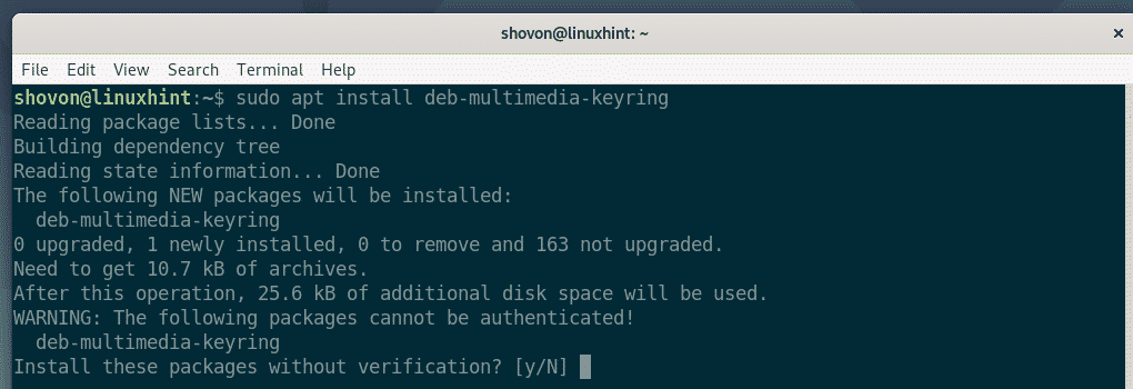 24 7 Installing Multimedia Codecs on Debian 10