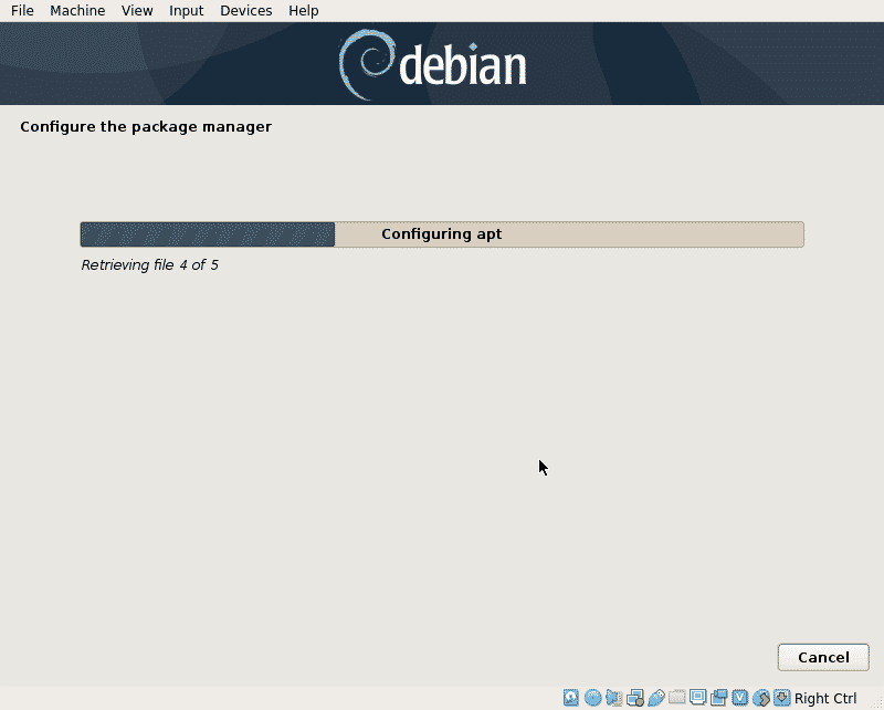 debian 11 net install