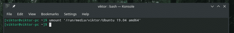 Linux umount Command