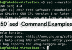 50 `sed` Command Examples