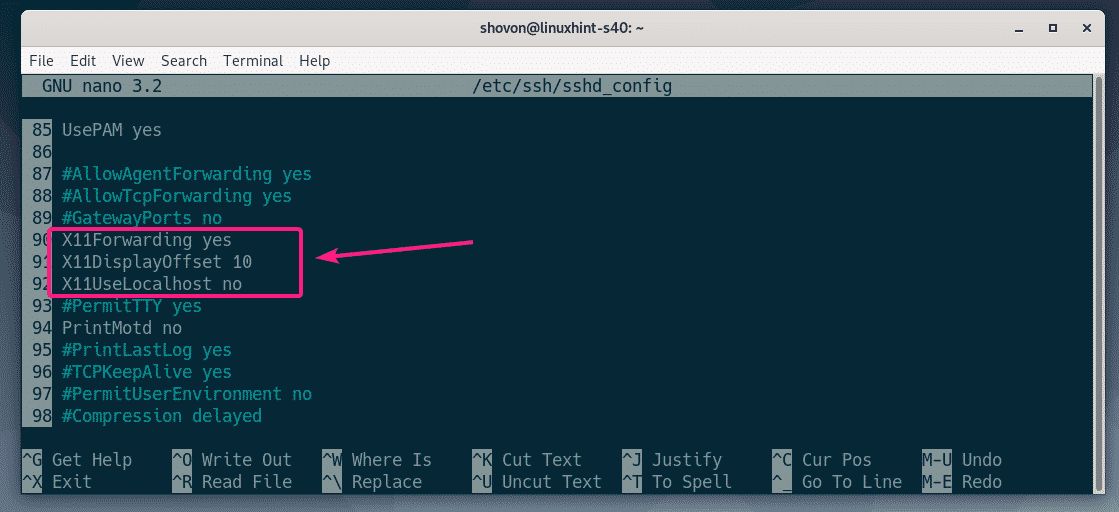 Configure SSH X11 Forwarding on Debian 10