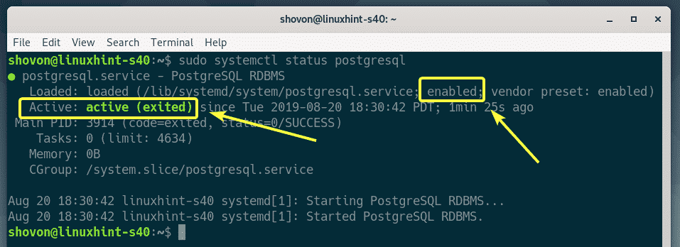 Install psql linux