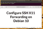 Configure SSH X11 Forwarding on Debian 10