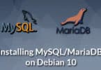 Installing MySQL/MariaDB on Debian 10