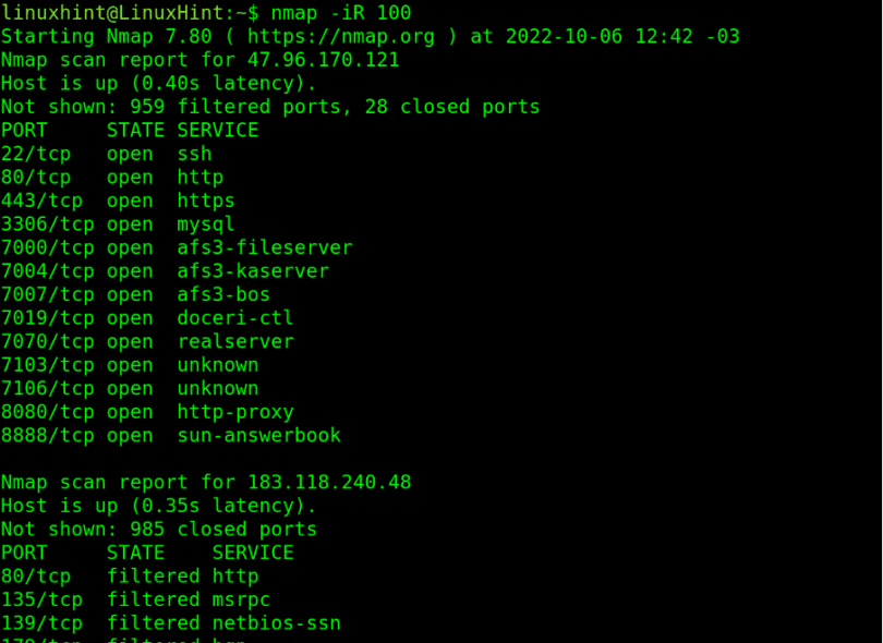 NMAP Basics Tutorial – Linux Consultant