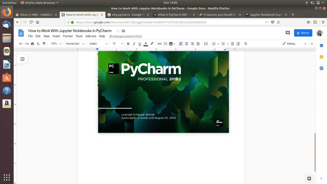 download pycharm jupyter