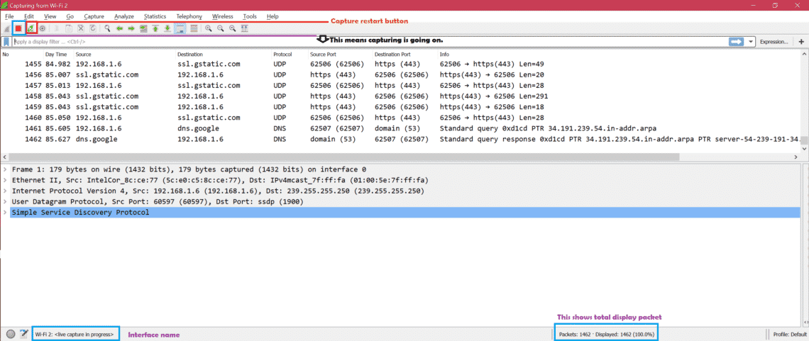 command launch wireshark commandline command launch wireshark commandline