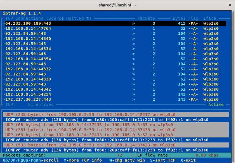 Monitoring Linux Network Stats