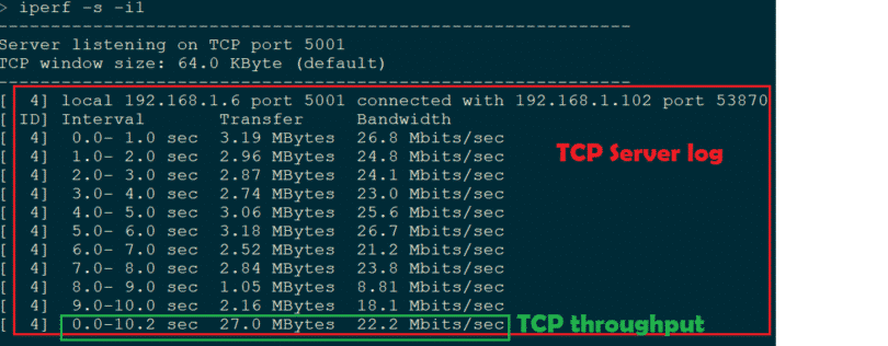 iperf-command-and-usage