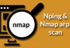 Nping and Nmap arp scan