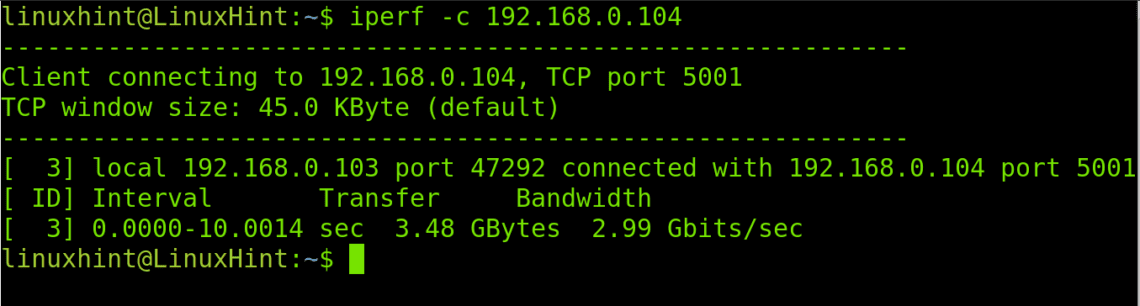 How to do a Linux Network Speed Test