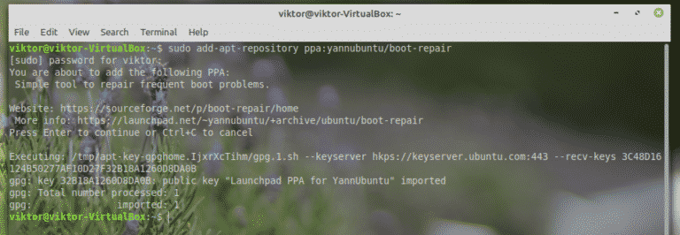 linux-mint-boot-repair