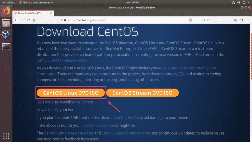 centos virtualbox