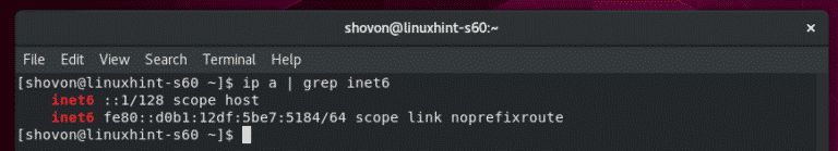 Отключить ipv6 centos 8