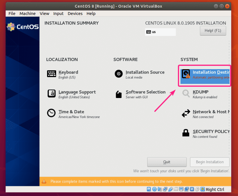 Удалить virtualbox centos 8