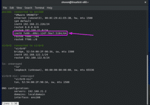 Отключить ipv6 centos 8