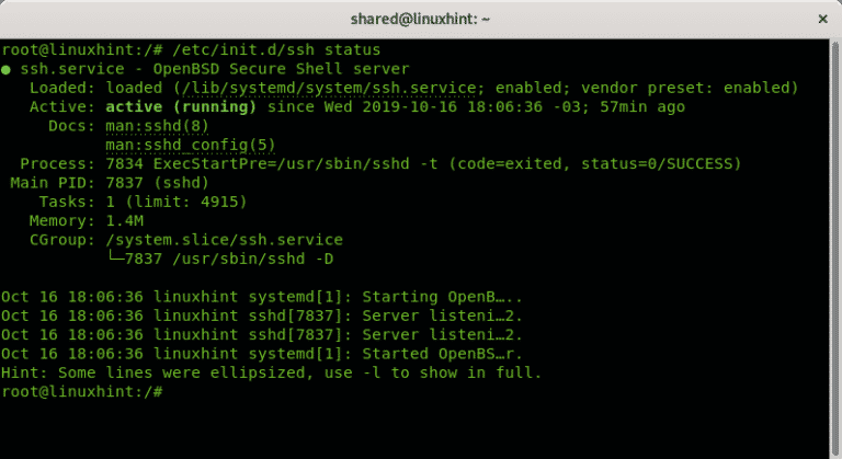 Start ssh agent. Linux службы. Служба SSH. Init.d. При прошивке выдаёт Flash init Boot.